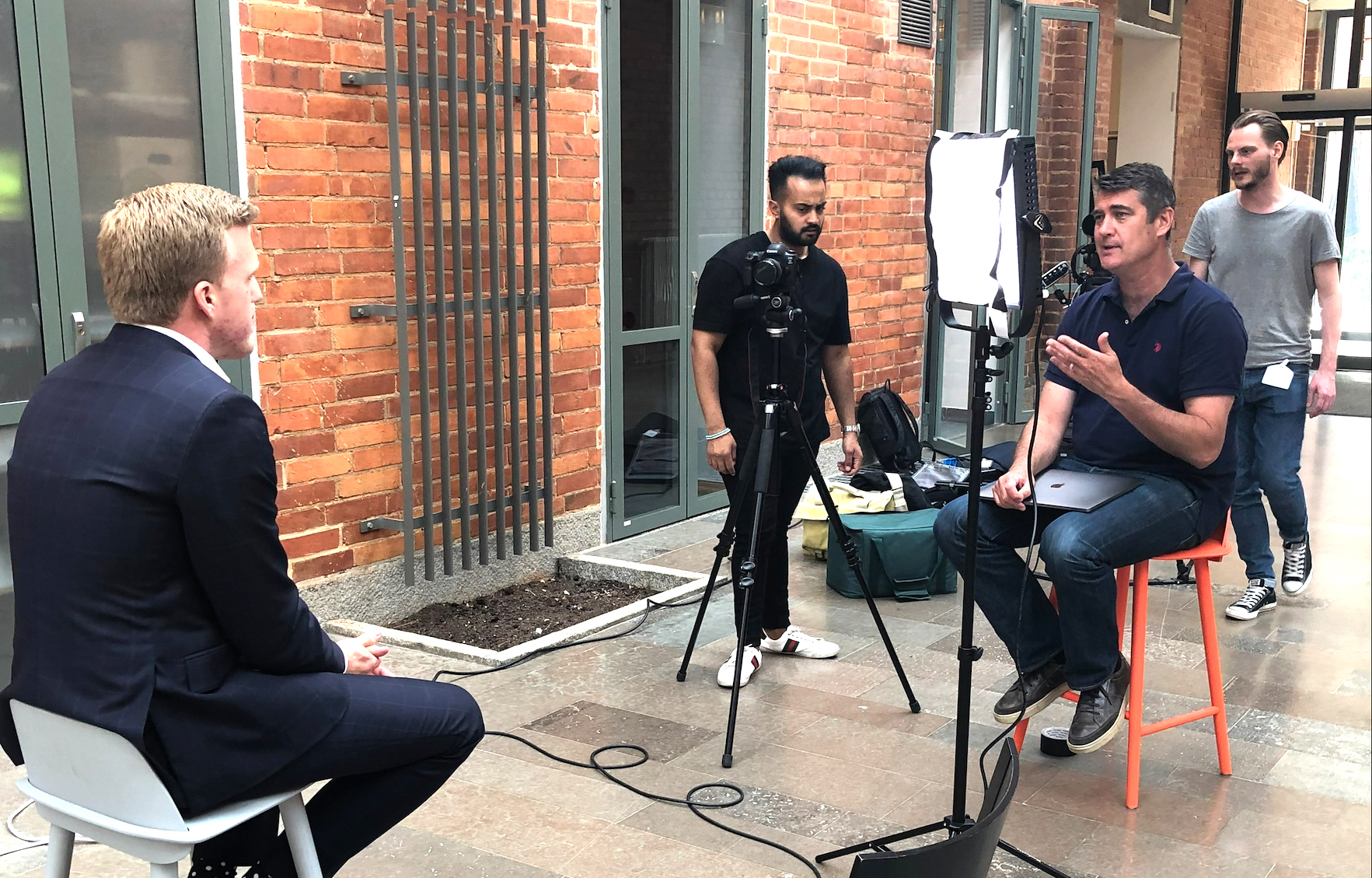 GRW Communications — interview in progress